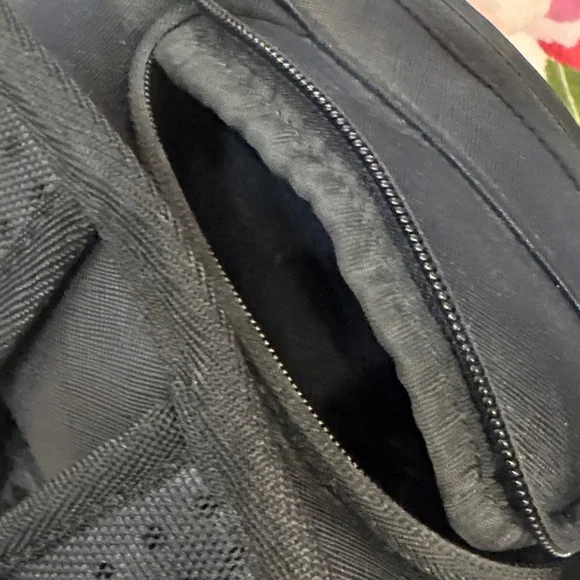 Sprayground limited edition Black Backpack with Silver Shark Design